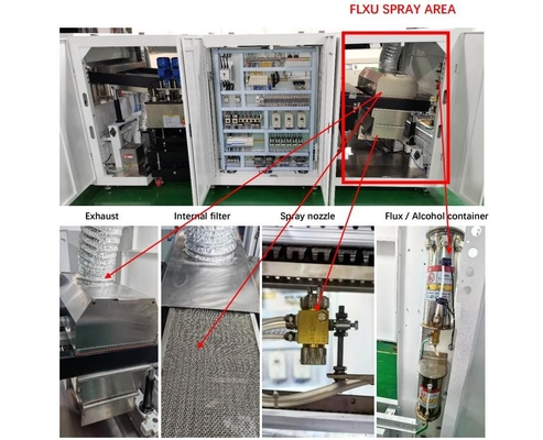 Hot Air Lead Free Wave Solder Machine Cast Iron Wave Solder Pot