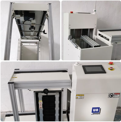 SMT Assembly 350*250mm PCB Magazine Loader 4-7Kg/Cm² Compressed Air