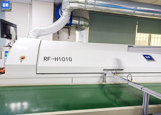 Lead Free 10 Zones Infrared Reflow Oven For LED SMT Assembly Line