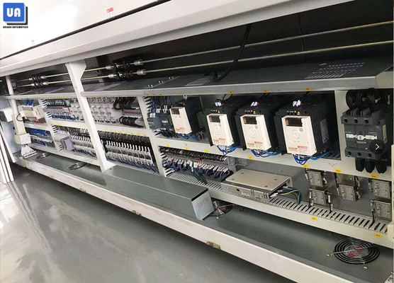 MR-800 Reflow Oven Equipment Lead Free 8 Zones SMT Reflow Oven 2 Segments Rails